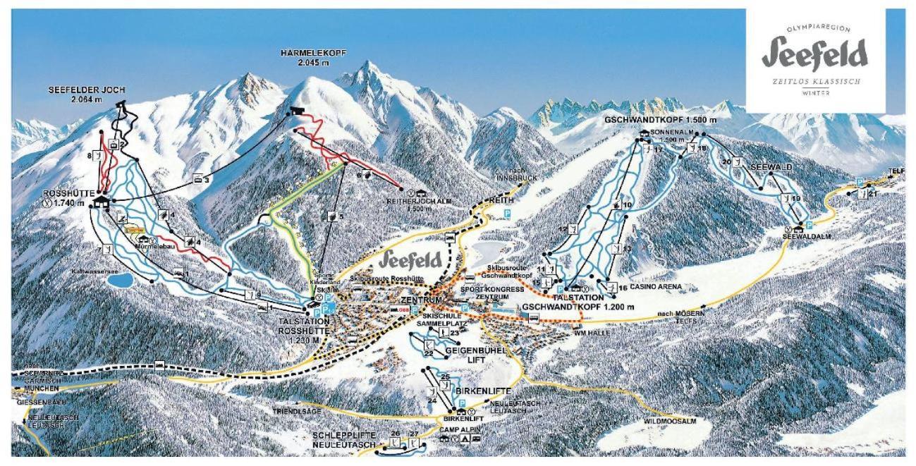 Relax Seefeld Apartman Seefeld in Tirol Eksteriør bilde